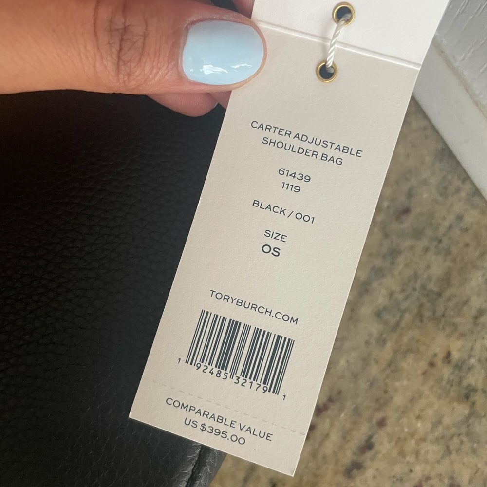 New Tory Burch Carter 🖤 shoulder bag last one - Picture 5 of 11